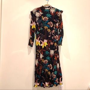 H&M floral maxi dress